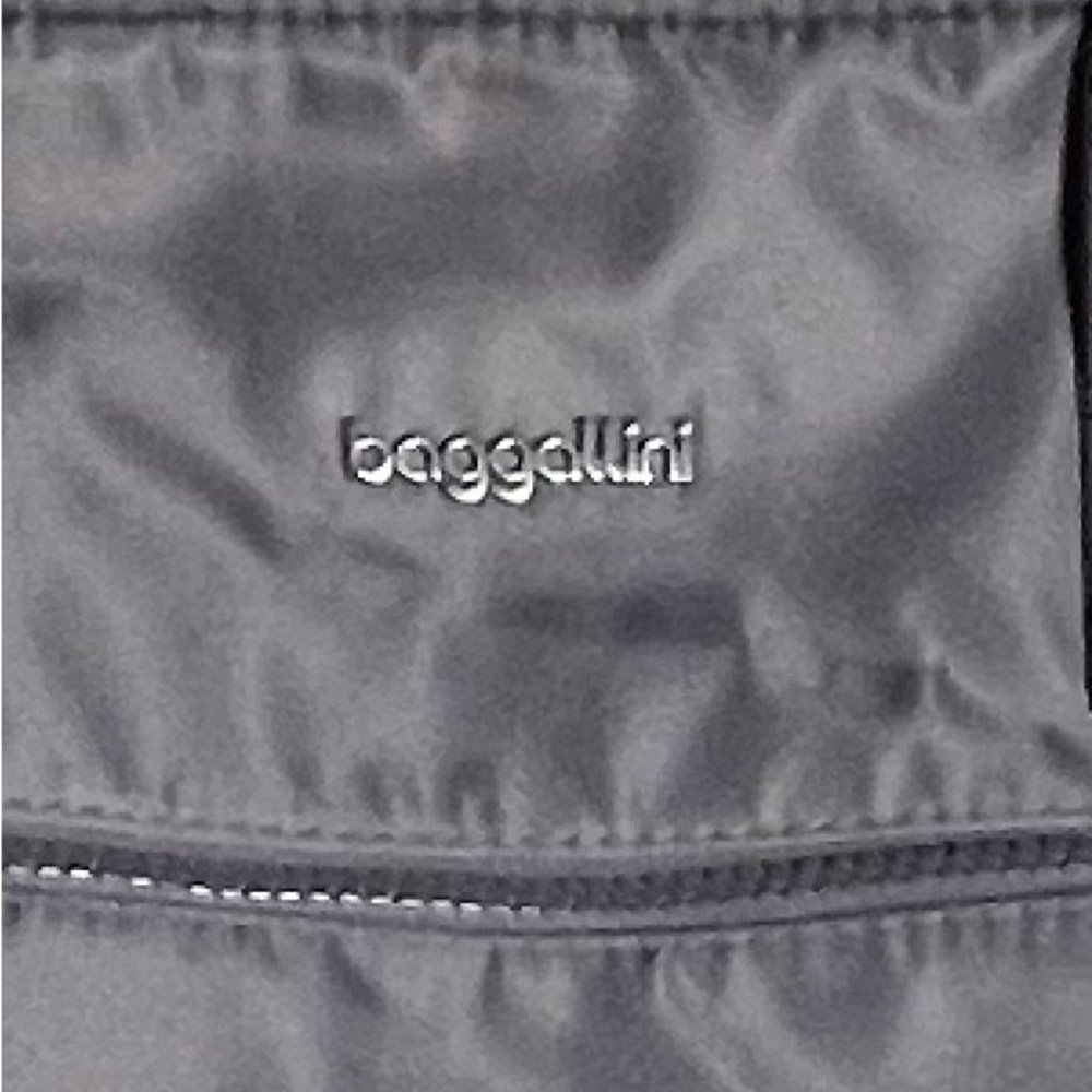 Baggallini Soho Backpack RFID Travel Laptop Backpack grey Washable